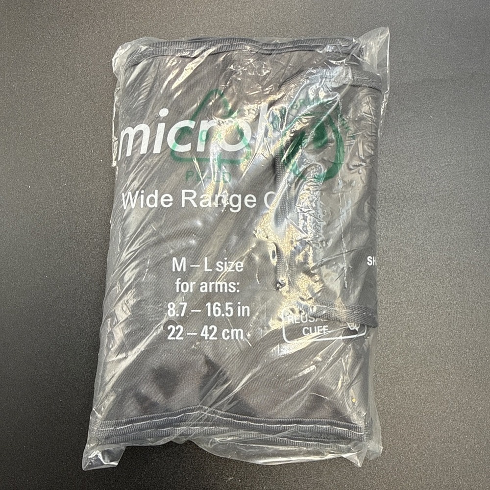 Microlife Replacement Blood Pressure Cuff Size Medium - Large (8.7 - 16.5")